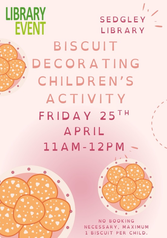 Sedgley Library - Biscuit Decorating